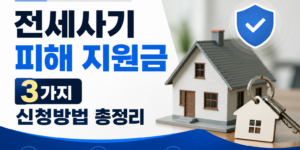 전세사기 피해 지원금 3가지 신청방법 총정리
