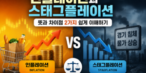 인플레이션과 스태그플레이션 뜻과 차이점 2가지