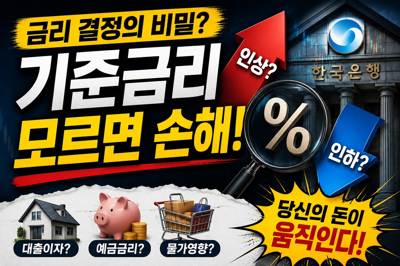 기준금리란 무엇인가? 꼭 알아야 할 핵심 개념 5가지