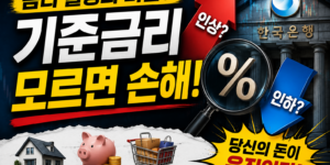 기준금리란 무엇인가? 꼭 알아야 할 핵심 개념 5가지